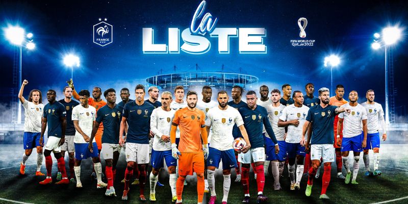 Thông tin tổng quan về đội tuyển Pháp tại World Cup 2022